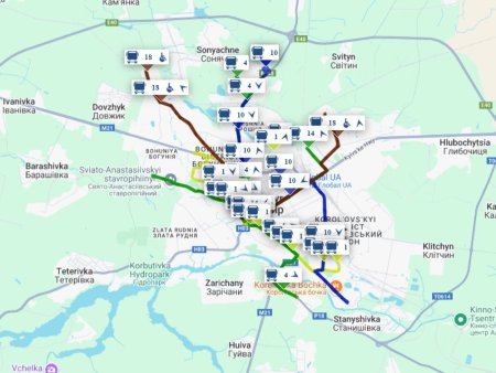 Житомиряни знову можуть відстежувати рух автобусів і маршруток у додатку DozoR City
