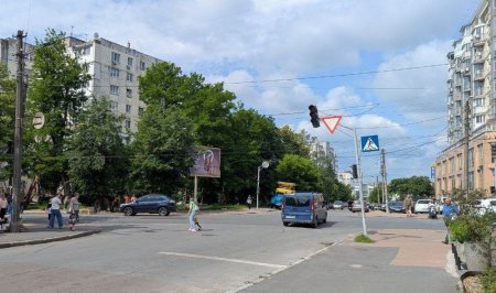 У Житомирі після ДТП на перехресті Перемоги – Лесі Українки не працює світлофор