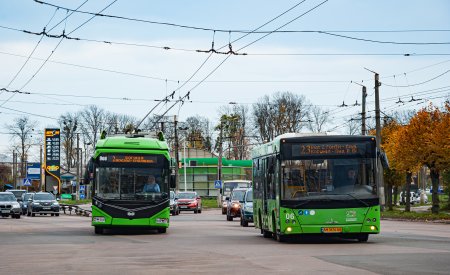 З 5 листопада у Житомирі змінився графік руху тролейбусів №2 та №3