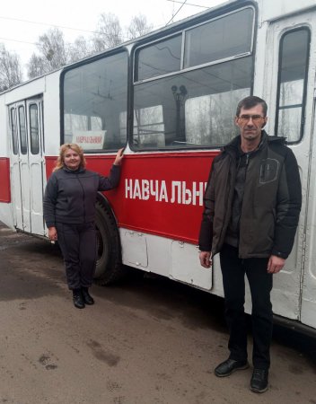 У Житомирі триває практична підготовка майбутніх водіїв тролейбусів