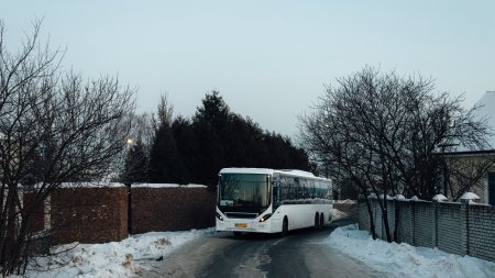 Вузькі вулиці Житомира не завада: приватний перевізник випустив 15-метровий автобус на маршрут №126