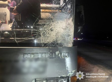 У передмісті Житомира автобус збив пішохода: чоловік загинув на місці