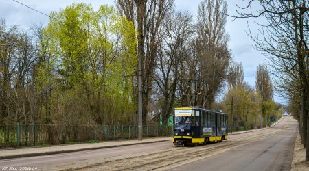 22 квітня трамваї 4 години не заїжджатимуть до Льонокомбінату