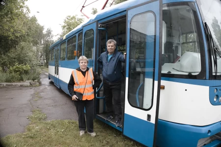 У Житомирі водії опановують хорватські трамваї: тривають практичні заняття
